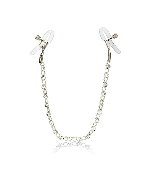 Nipple Play Crystal Chain Nipple Clamps