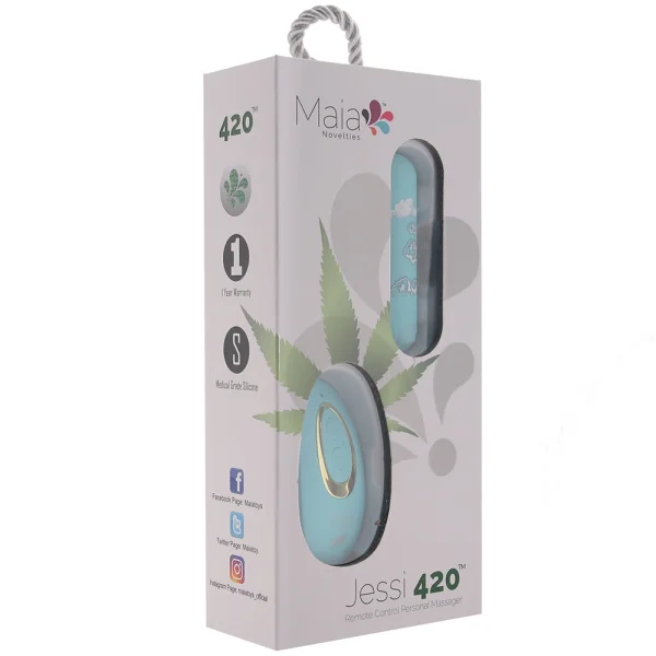 Jessi 420 Remote Mini Bullet Vibe