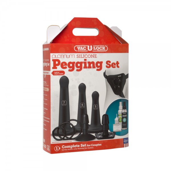 Vac-U-Lock Silicone Pegging Set