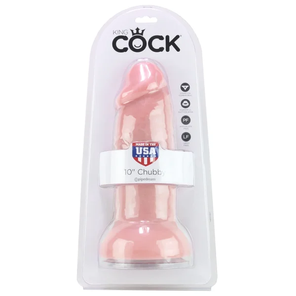 King Cock 10" Chubby - Light