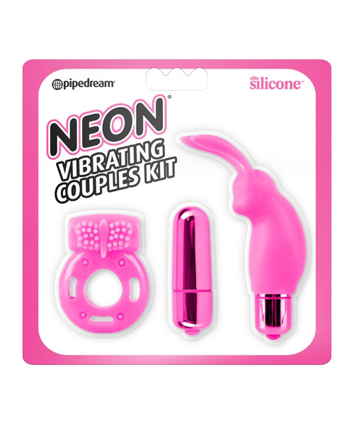 Neon Vibrating Couples Kit