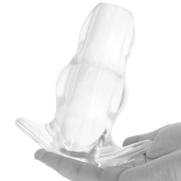 Master Series Clear View Hollow Anal Plug