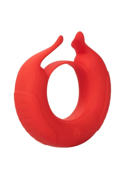Silicone Rechargeable Taurus Enhancer Vibrating Cock Ring By CalExotics