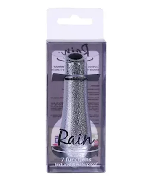 Rain Textured Bullet - Silver - 3 Inch — image 10 of 10