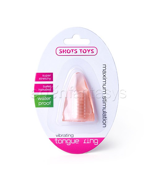 Vibrating tongue ring