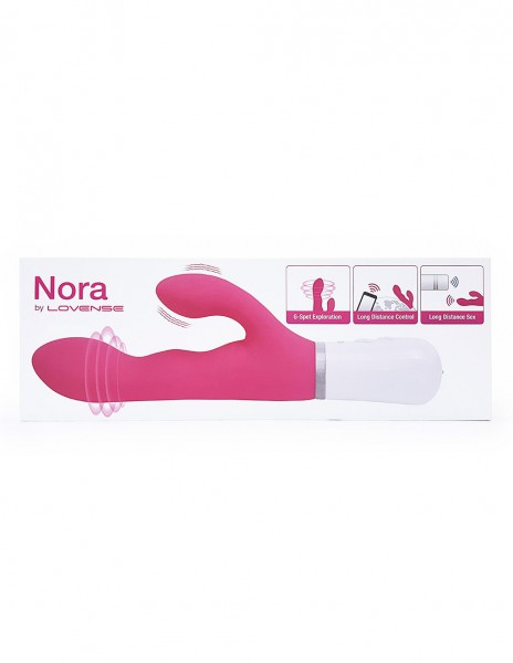 Lovense Nora App Controlled Rotating Rabbit Vibrator