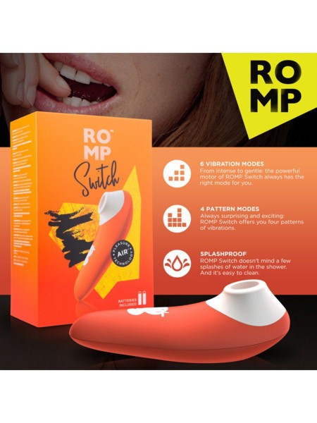 ROMP Switch Clitoral Suction Stimulator 