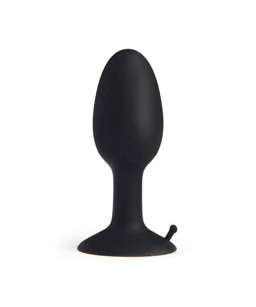 Small butt plug with suction cup