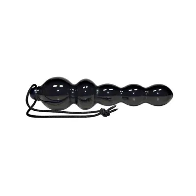 Globular Anal Dildo Black 7 Inch
