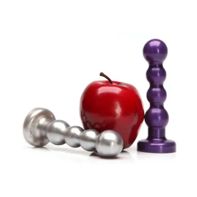 Planet Dildo 4 Balls Silver