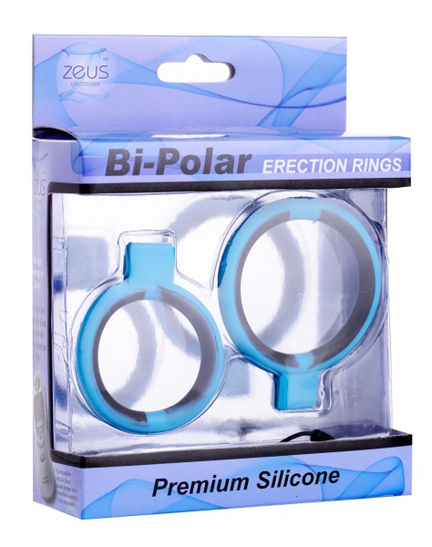 Zeus Bi-Polar Electrosex Cock Ring Set — image 9 of 10