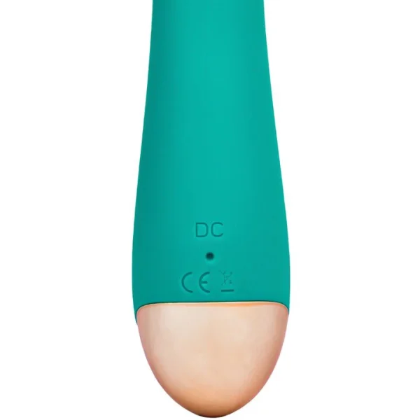 Bondara Blended Bunny Teal Rose Gold 8 Function Rabbit Vibrator — image 5 of 6