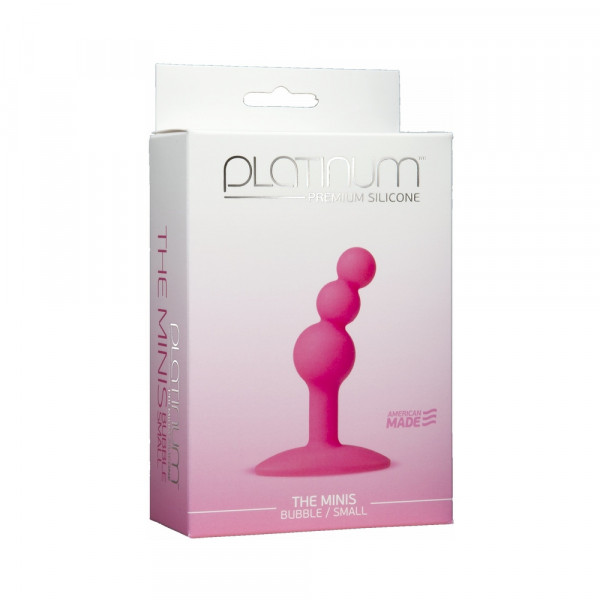 Platinum Premium Silicone The Minis Bubble Small - Pink — image 2 of 4
