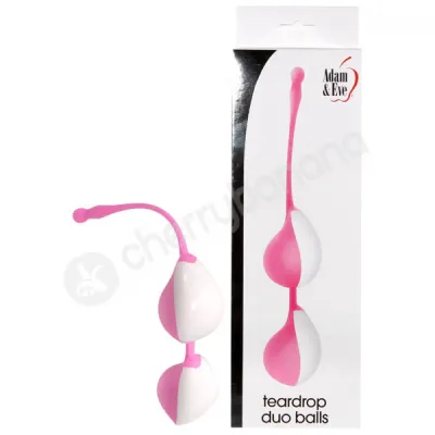 Adam Eve Pink Teardrop Duo Balls