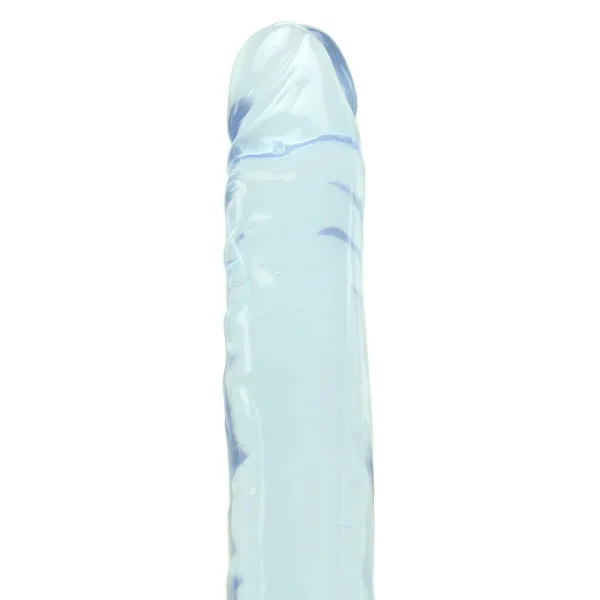 Crystal Jellies Jr Double Dong 12 Inch - Clear