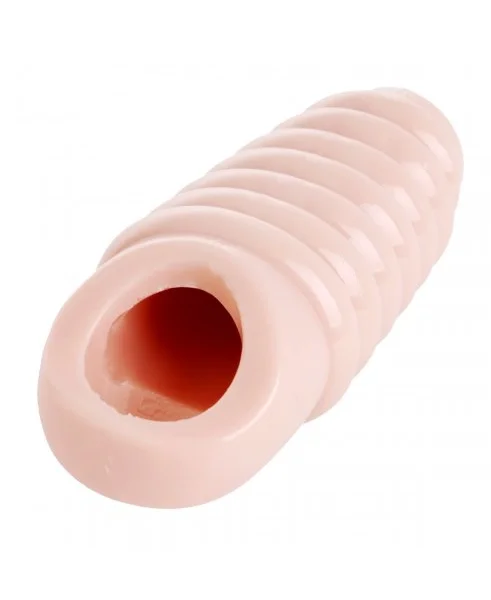 XR Brands Really Ample Ribbed Penis Enhancer Sheath — image 7 of 12