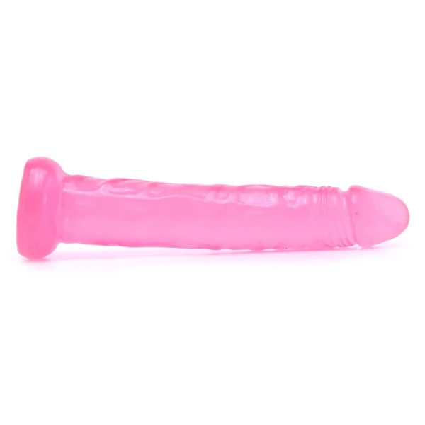 Adam & Eve Pink Jelly Slim Dildo 5"