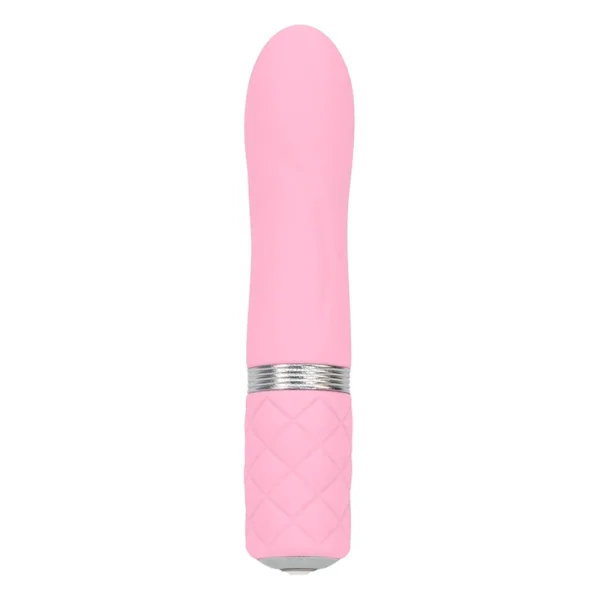 Pillow Talk Flirty Silicone Waterproof Rechargeable Mini Vibrator - Pink