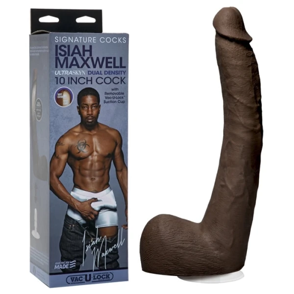 Doc Johnson Isiah Maxwell 10 Inch Signature Cock