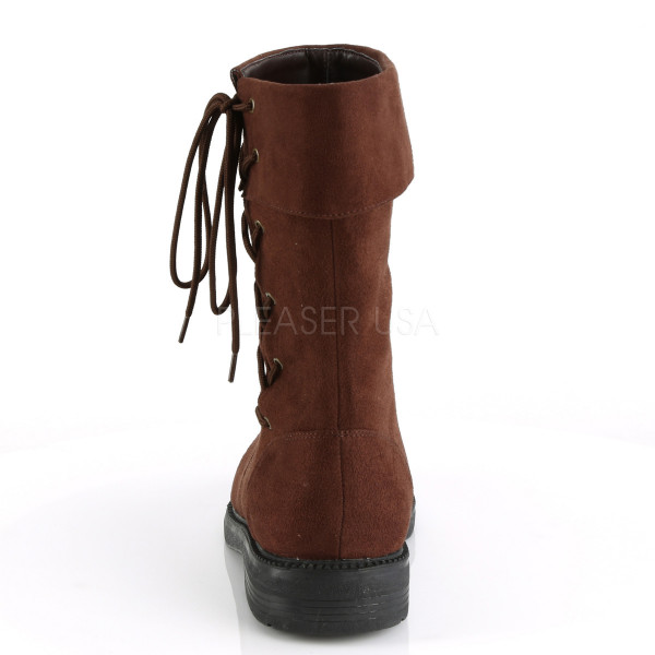 1 inches Stacked Heel Men\'s Mid-Calf Boot, Lace-Up Side — image 4 of 8