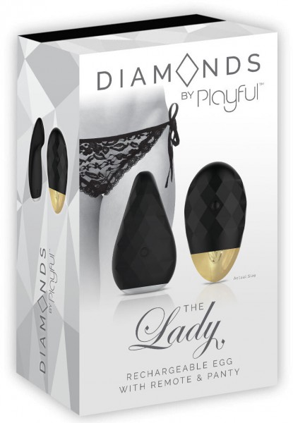 Playful Diamonds The Lady - Panty Vibrator
