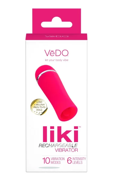 Liki Rechargeable Flicker Vibe - Foxy Pink