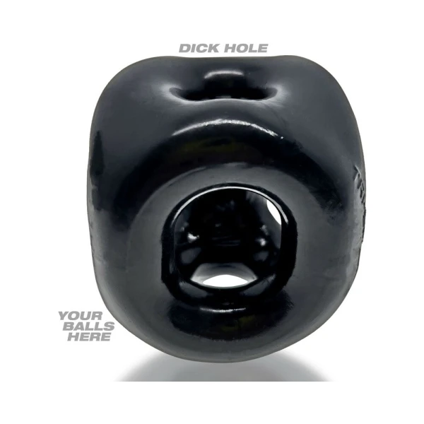 Extreme Bondage Gear:  Oxballs Tri-sport Xl Thicker 3-ring Sling Black