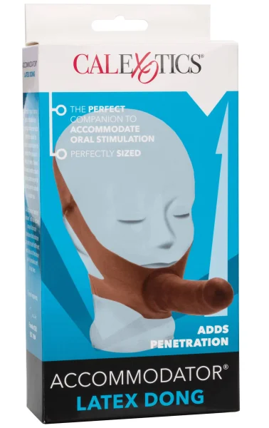 The "Original" Accommodator Latex Dong - Brown