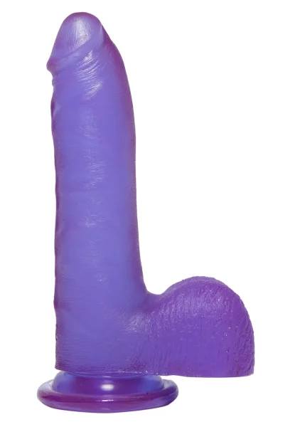 Crystal Jellies® - 7" Thin Cock with Balls