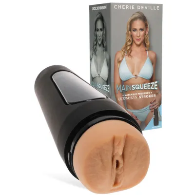 Doc Johnson Cherie DeVille Main Squeeze 9 Realistic Masturbator