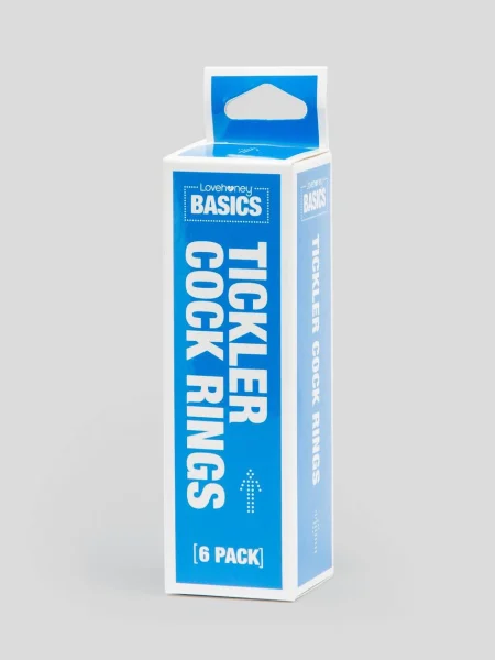 BASICS Tickler Cock Ring Multipack (6 Count)