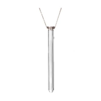 Crave Vesper Vibrator Necklace Silver