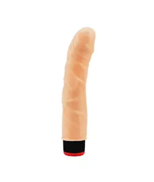 Real Touch Vibrating Cock - 8 Inch - Flesh - 8 Inch — image 3 of 4