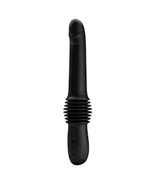Pazuzu Thrusting Vibrator - 14.1 Inch - Black - 14.1 Inch — image 2 of 10