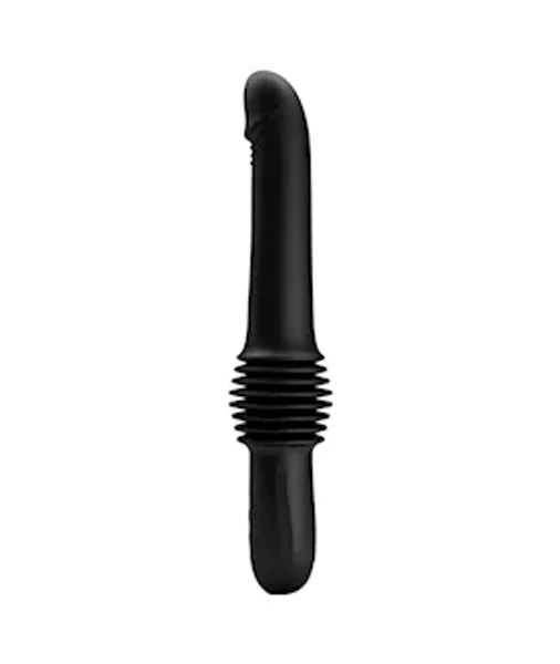 Pazuzu Thrusting Vibrator - 14.1 Inch - Black - 14.1 Inch — image 4 of 10