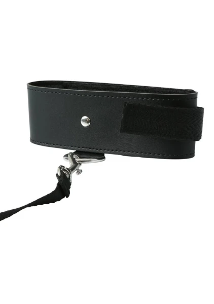 Black Leash and Collar