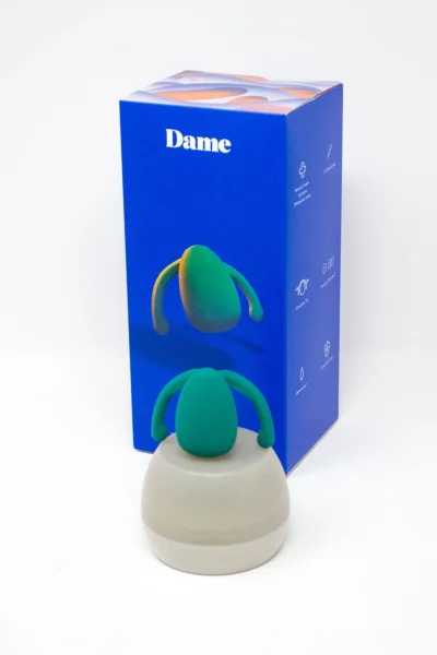 Dame Eva II Hands-Free Clitoral Vibrator - Fir Green — image 22 of 25