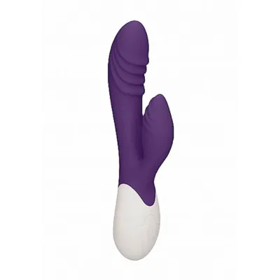 Sunburst Rechargeable Heating G spot Purple 8 1 Inch