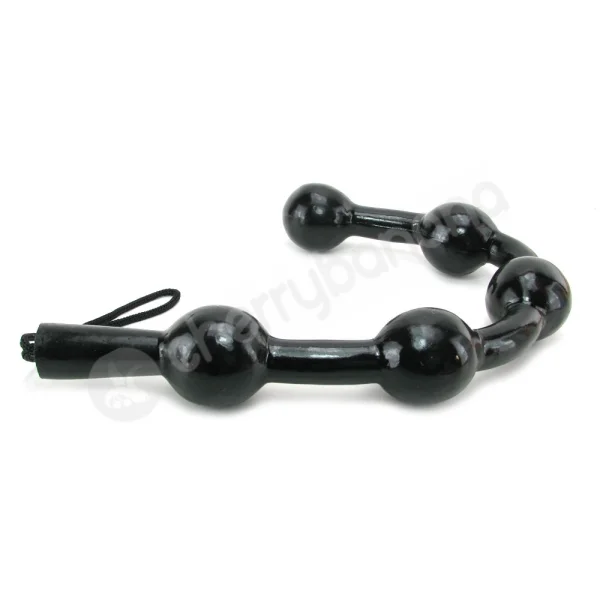 Falcon Balls Black Large Anal Cord