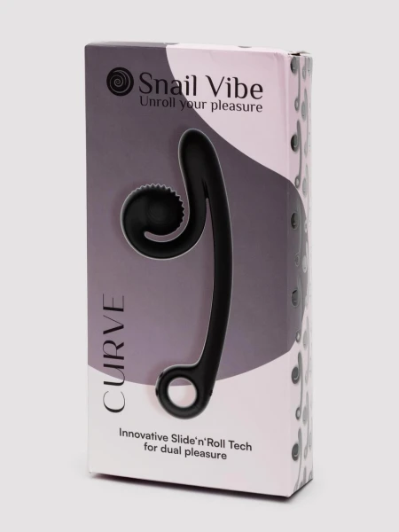 Snail Vibe Curve Rechargeable Extra Powerful Dual Vibrator