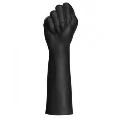 Fist F cker Closed Fist Dual Density Silicone Black