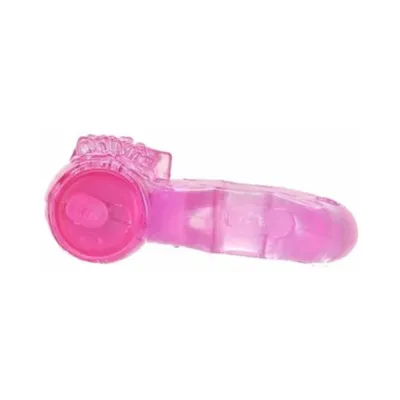 Bullets Discreet Powerbullet Vibrating Cockring Butterfly Pink