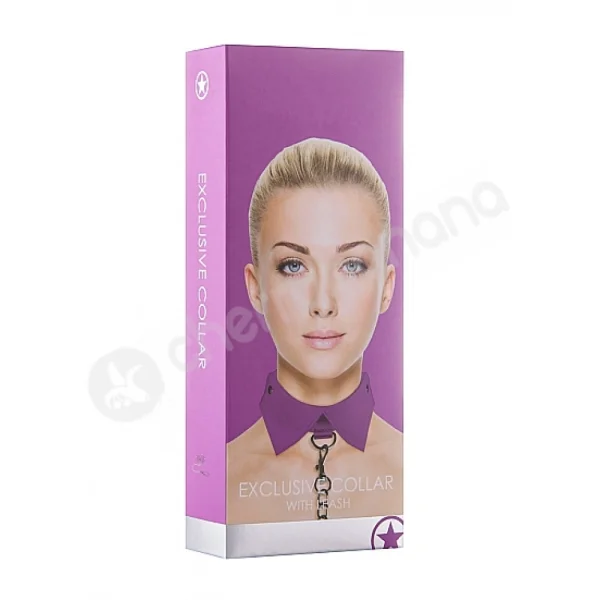 Ouch! Purple Exclusive Collar & Leash