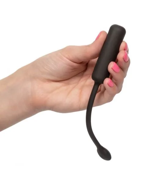Petite Bullet Mini Vibrator With Wristband Remote - Black