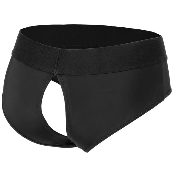 Her Royal Harness Backless Brief  Strap-On Harness by CalExotics - 2 X-Large / 3X-Large