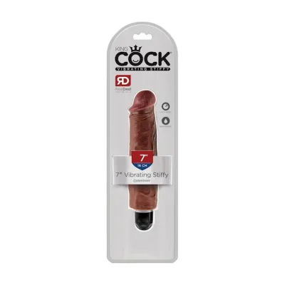 King Cock 7 Inch Vibrating Stiffy 7 Inch