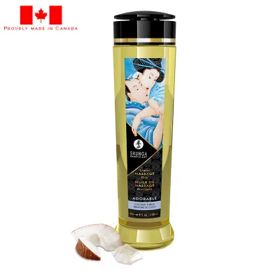 Shunga Massage Oil Adorable Coconut Thrills 240ml