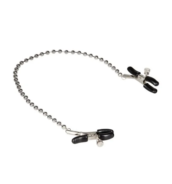 Silver Beaded Nipple Clamps