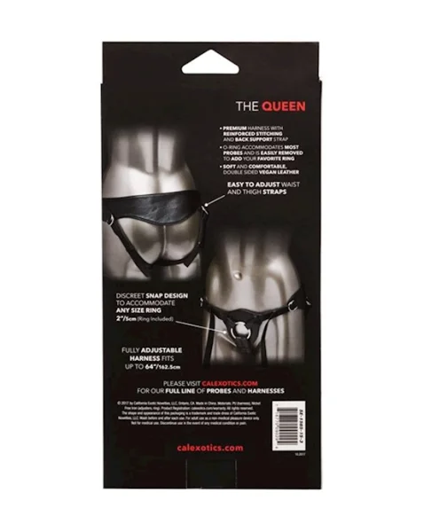 Her Royal Harness The Queen - Black