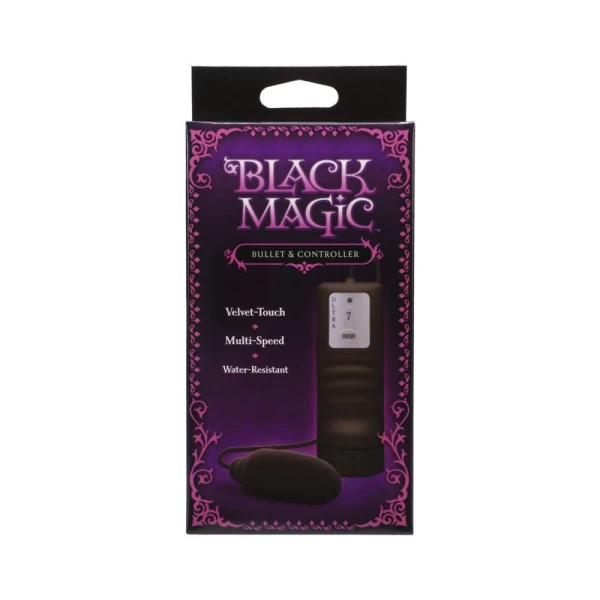 Black Magic Bullet Vibrator & Controller